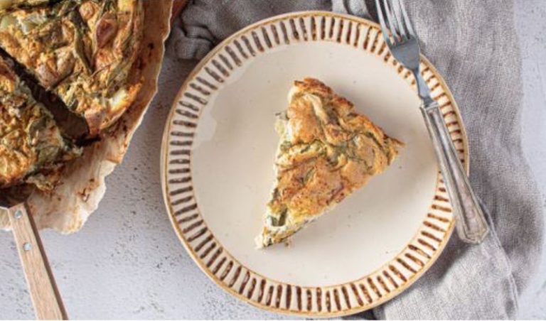 Spinach & Potato Tofu Frittata