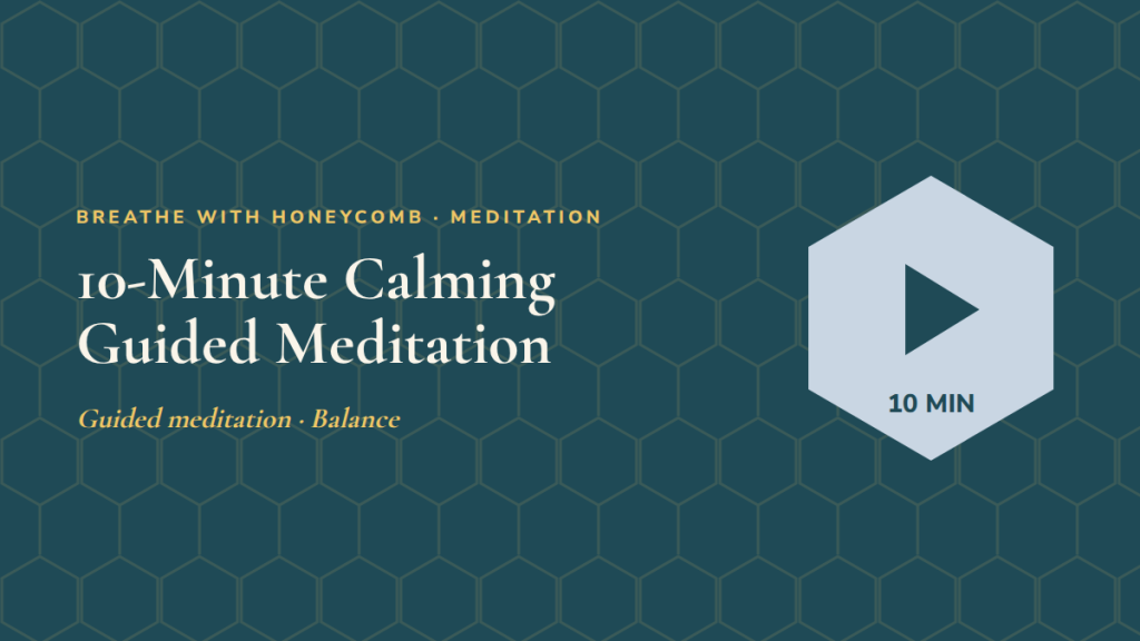 10-Minute Calming Guided Meditation: follow-along exercise video