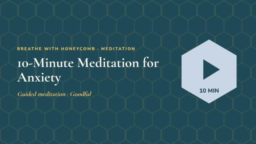 10-Minute Meditation for Anxiety: follow-along exercise video