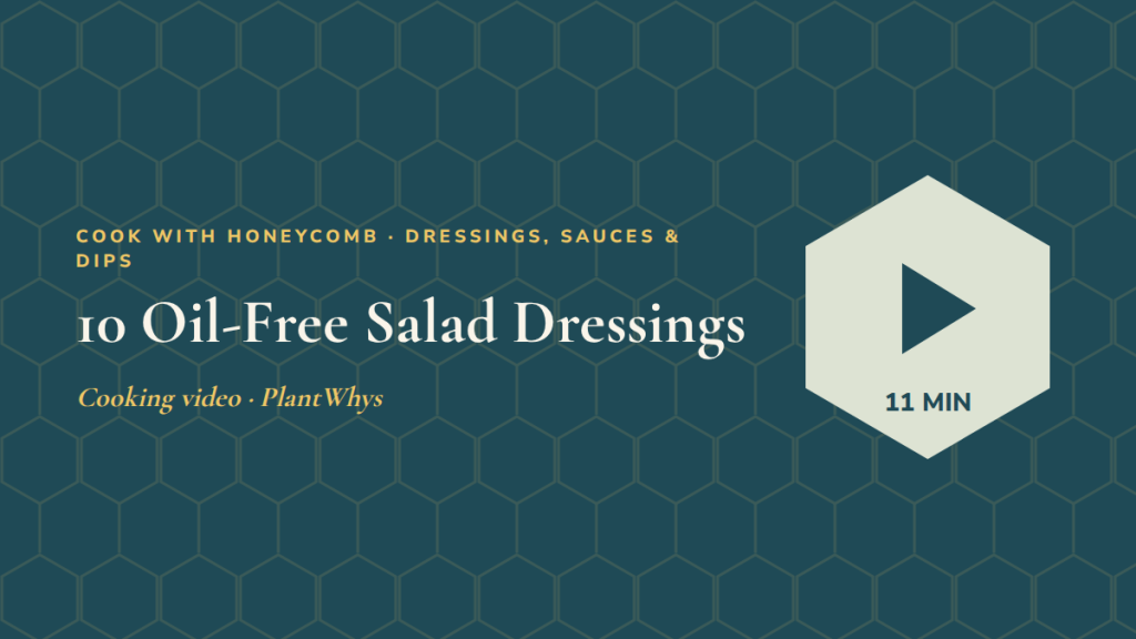 10 Oil-Free Salad Dressings: follow-along exercise video