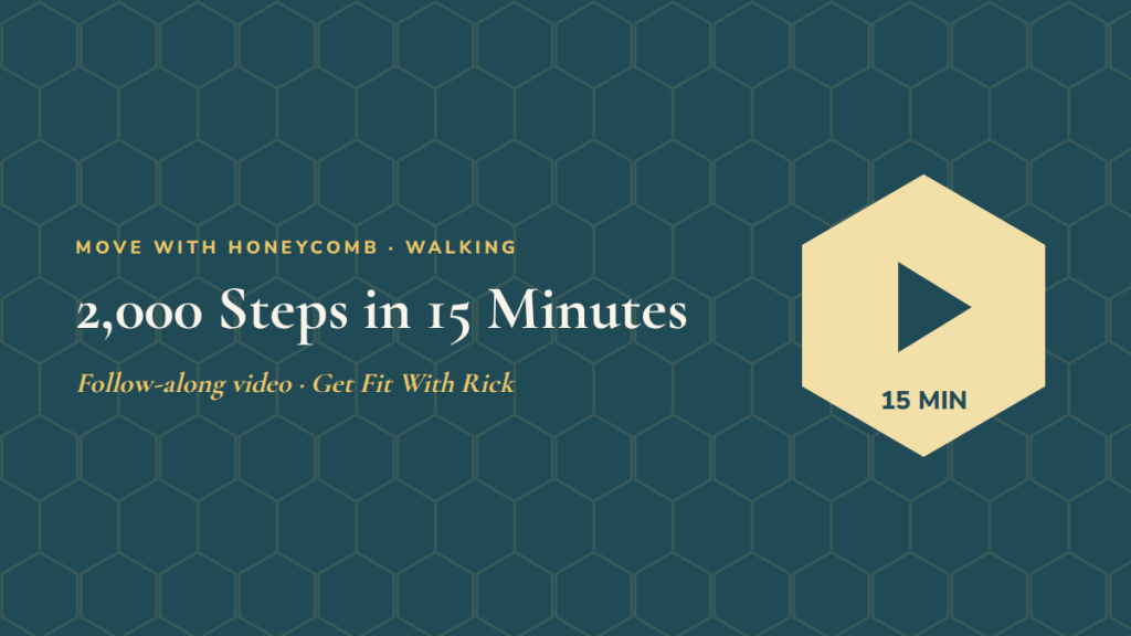 2,000 Steps in 15 Minutes: follow-along exercise video