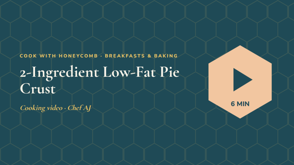 2-Ingredient Low-Fat Pie Crust: follow-along exercise video