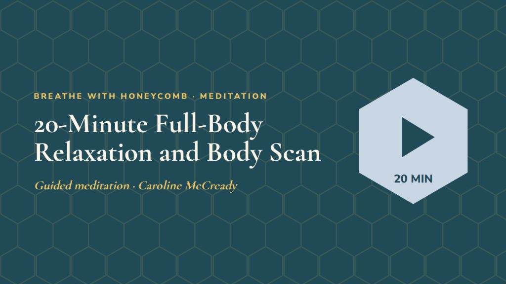 20-Minute Full-Body Relaxation and Body Scan: follow-along exercise video