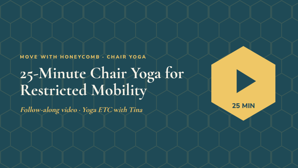 25-Minute Chair Yoga for Restricted Mobility: follow-along exercise video