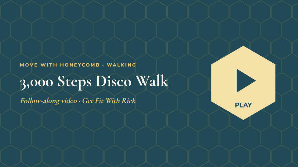 3,000 Steps Disco Walk: follow-along exercise video