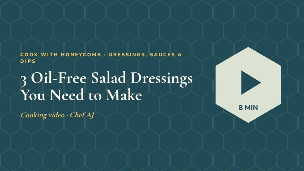 3 Oil-Free Salad Dressings You Need to Make: follow-along exercise video