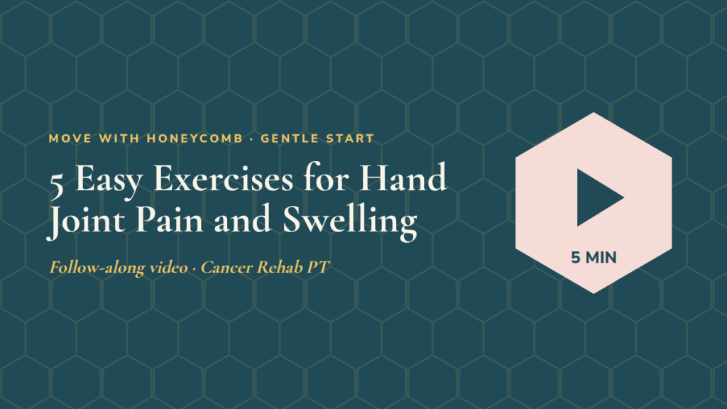 5 Easy Exercises for Hand Joint Pain and Swelling: follow-along exercise video