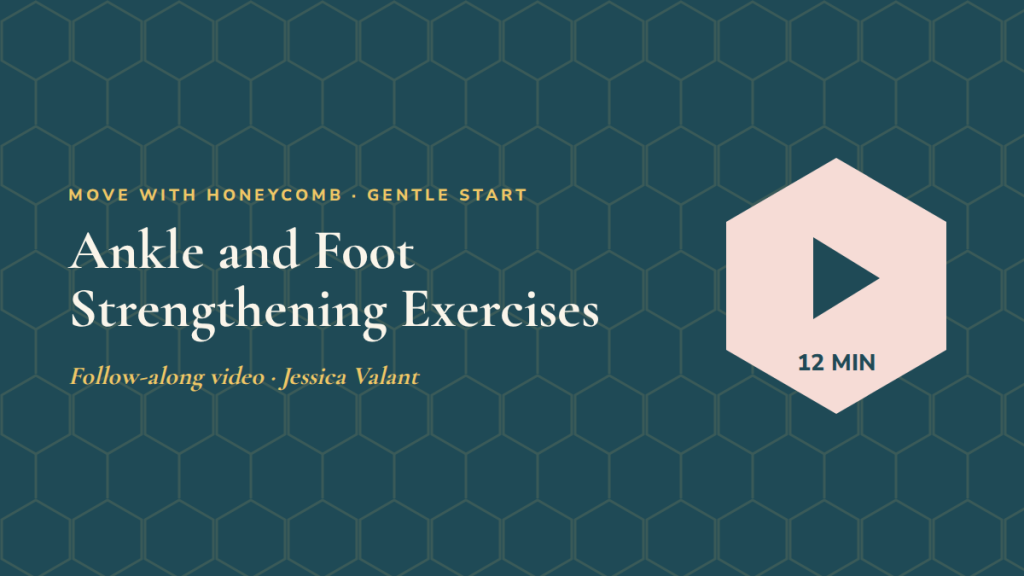Ankle and Foot Strengthening Exercises: follow-along exercise video