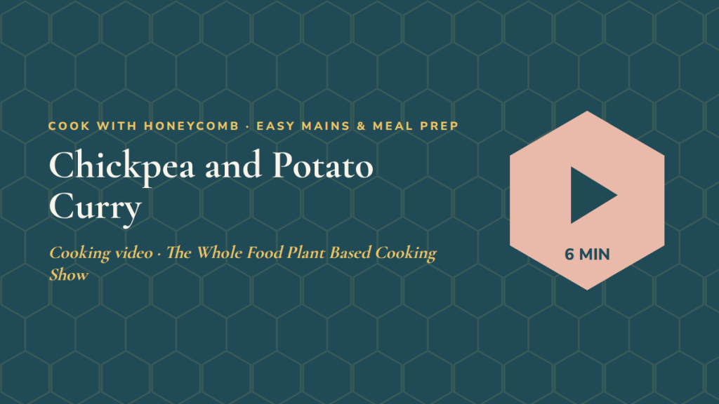 Chickpea and Potato Curry: follow-along exercise video