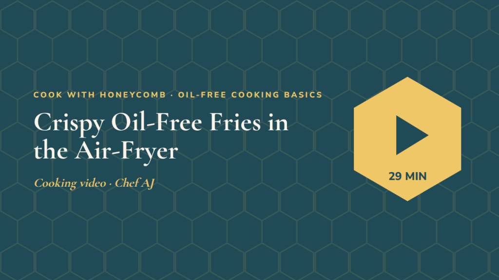 Crispy Oil-Free Fries in the Air-Fryer: follow-along exercise video