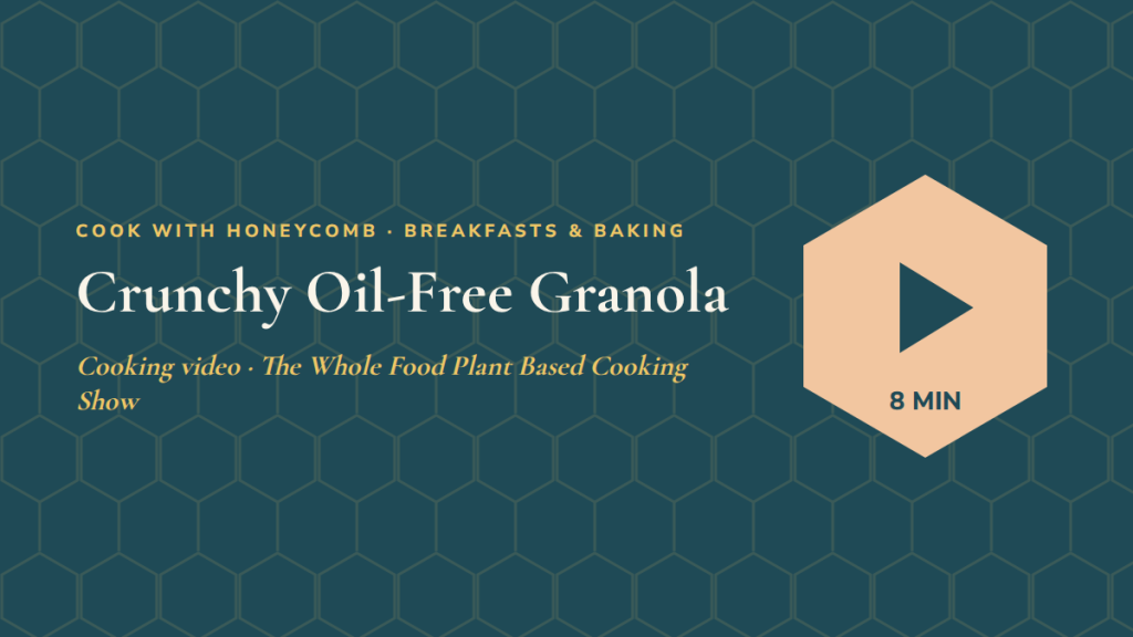 Crunchy Oil-Free Granola: follow-along exercise video
