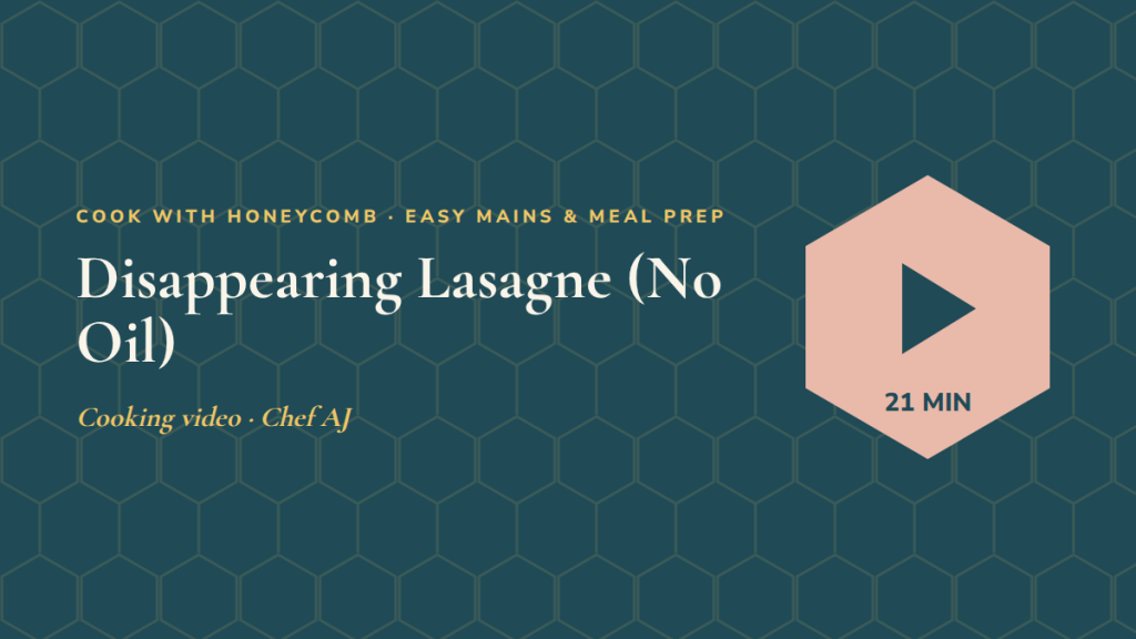 Disappearing Lasagne (No Oil): follow-along exercise video