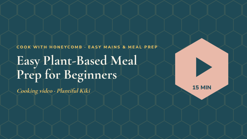 Easy Plant-Based Meal Prep for Beginners: follow-along exercise video