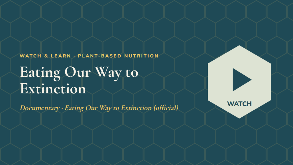 Eating Our Way to Extinction: follow-along exercise video