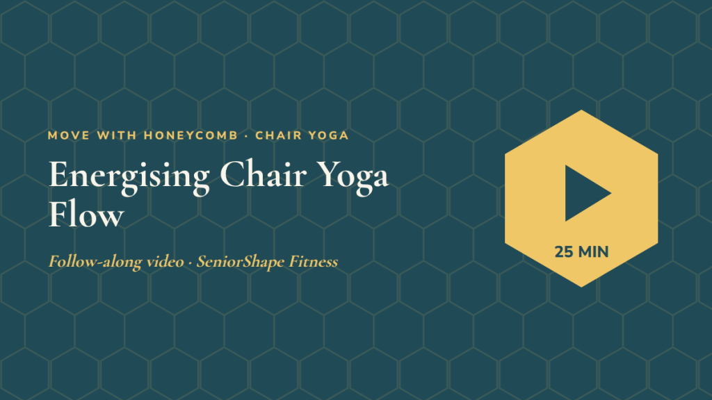 Energising Chair Yoga Flow: follow-along exercise video