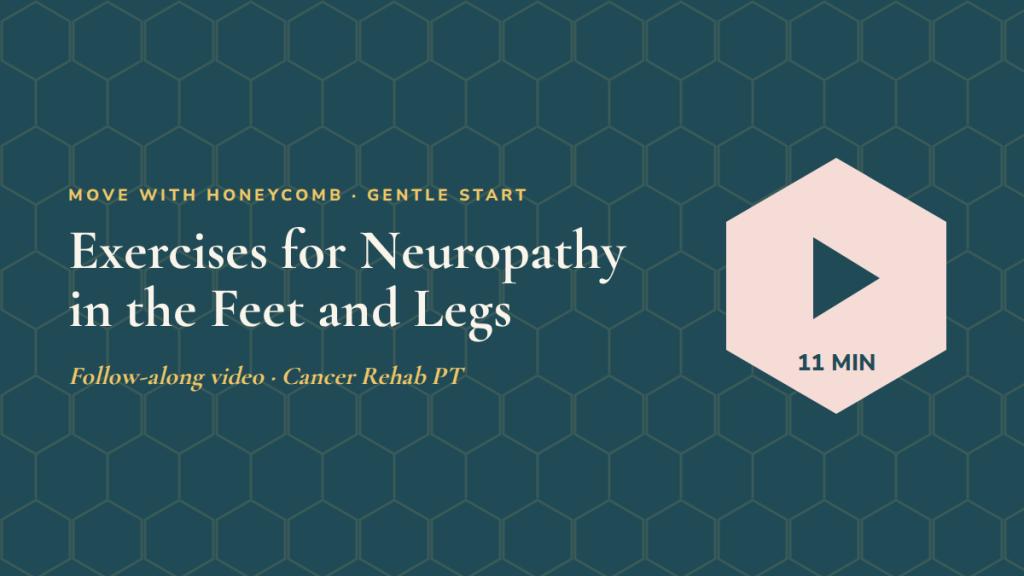 Exercises for Neuropathy in the Feet and Legs: follow-along exercise video