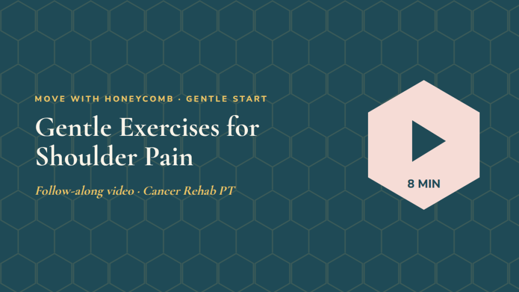 Gentle Exercises for Shoulder Pain: follow-along exercise video