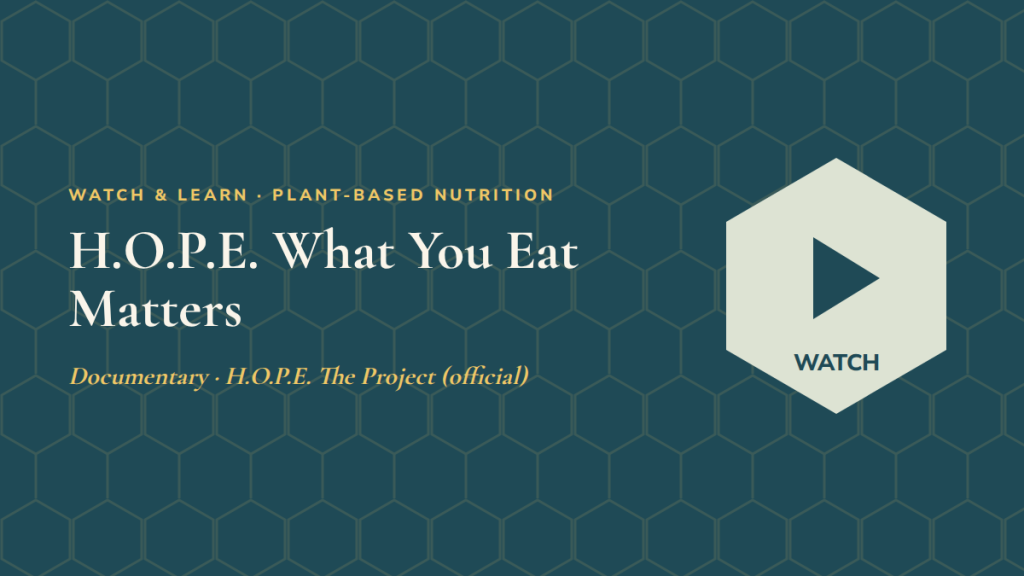 H.O.P.E. What You Eat Matters: follow-along exercise video