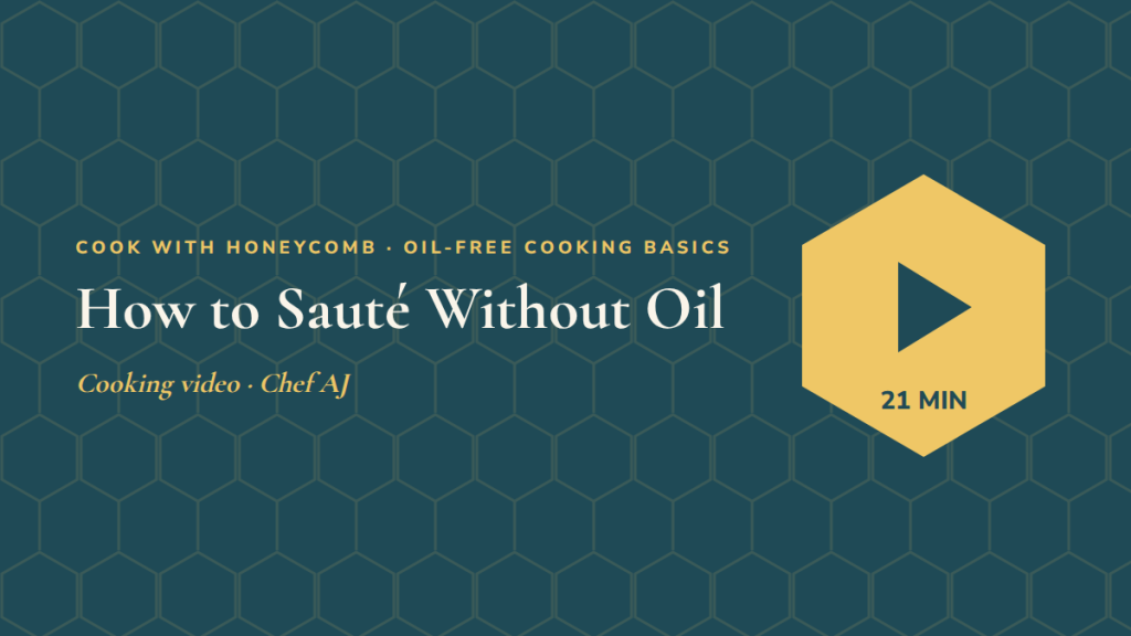 How to Sauté Without Oil: follow-along exercise video