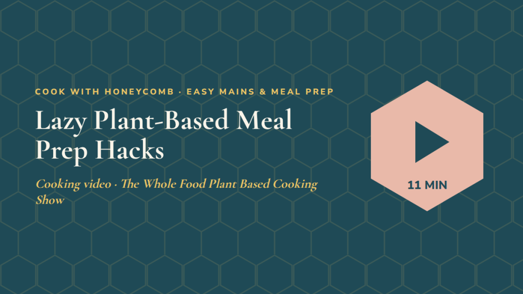 Lazy Plant-Based Meal Prep Hacks: follow-along exercise video