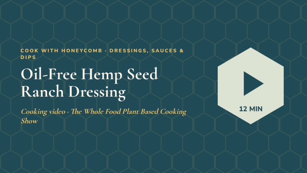 Oil-Free Hemp Seed Ranch Dressing: follow-along exercise video
