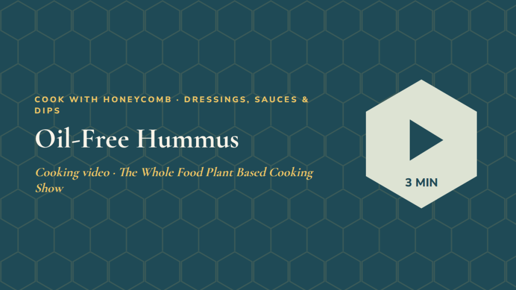 Oil-Free Hummus: follow-along exercise video