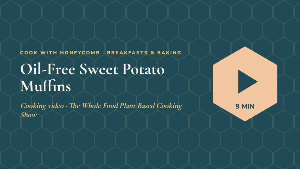 Oil-Free Sweet Potato Muffins: follow-along exercise video