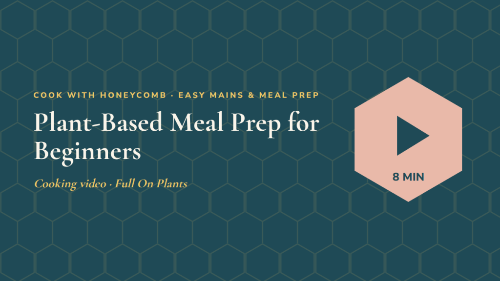 Plant-Based Meal Prep for Beginners: follow-along exercise video