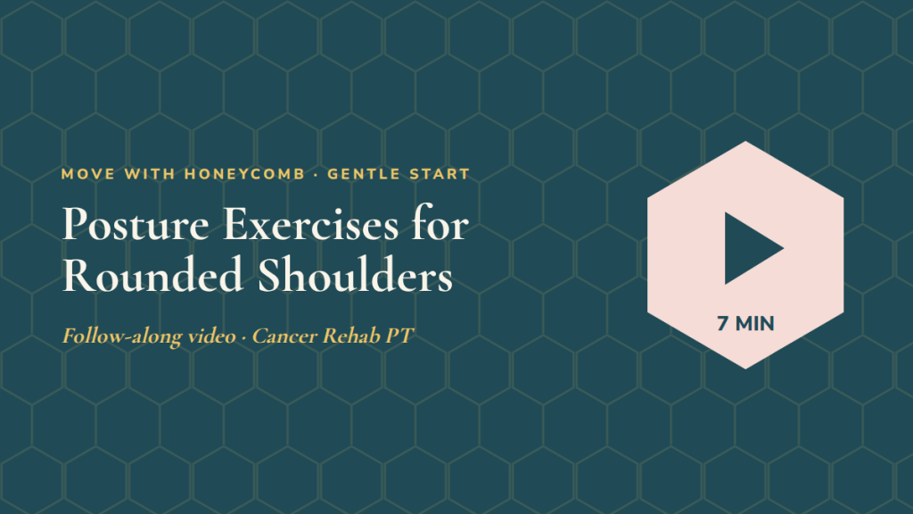Posture Exercises for Rounded Shoulders: follow-along exercise video