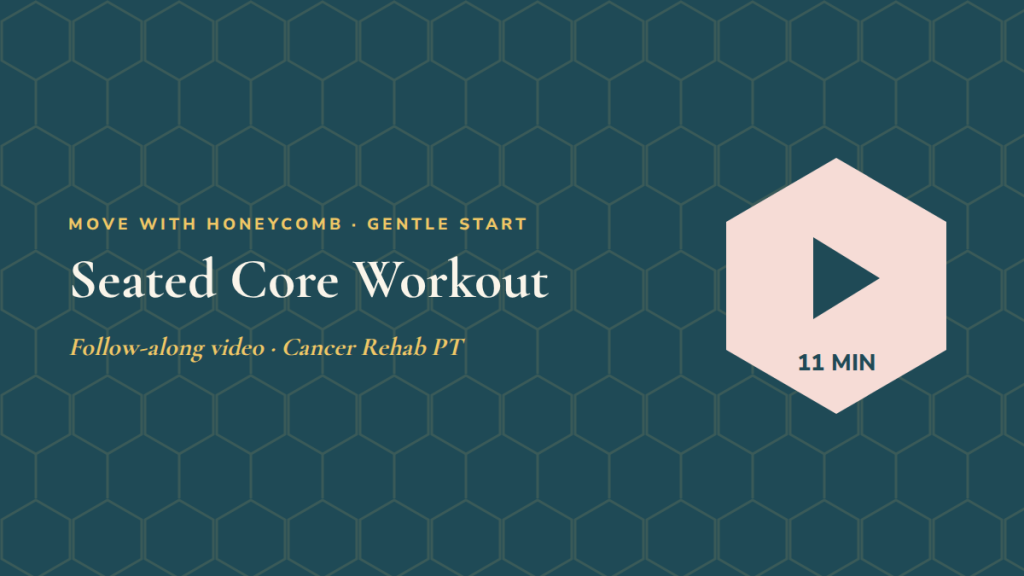 Seated Core Workout: follow-along exercise video