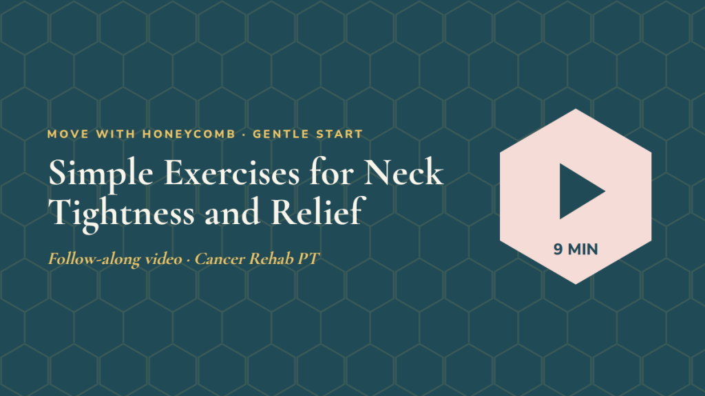 Simple Exercises for Neck Tightness and Relief: follow-along exercise video