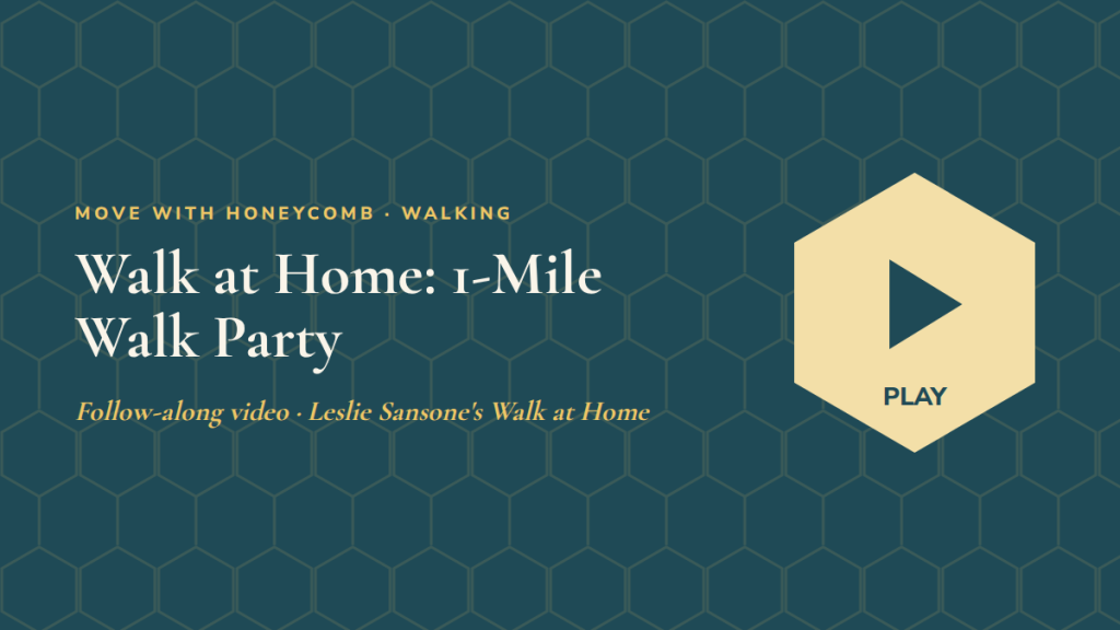 Walk at Home: 1-Mile Walk Party: follow-along exercise video