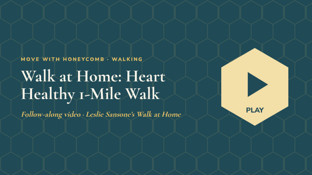Walk at Home: Heart Healthy 1-Mile Walk: follow-along exercise video