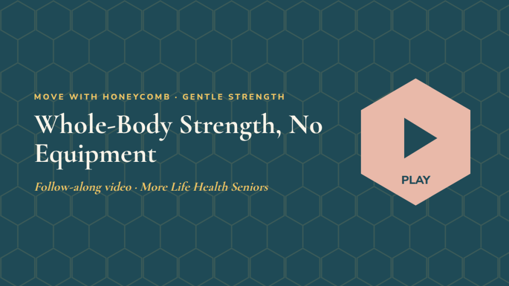 Whole-Body Strength, No Equipment: follow-along exercise video
