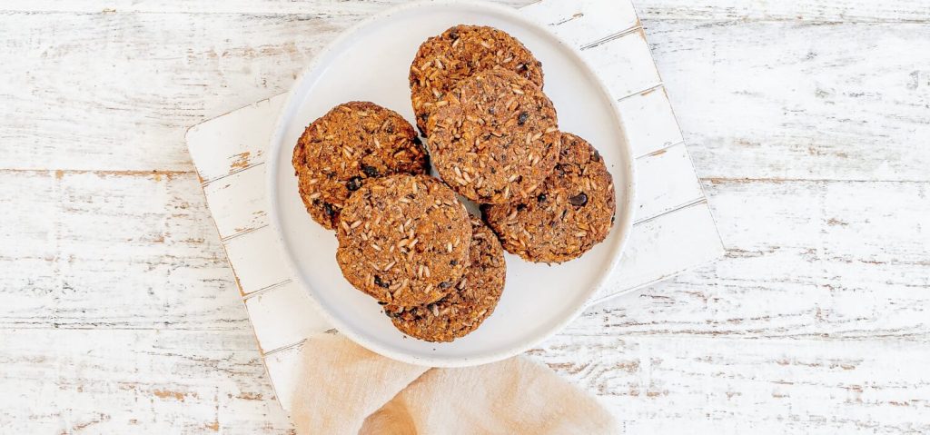 Air Fryer Black Bean & Walnut Veggie Burger