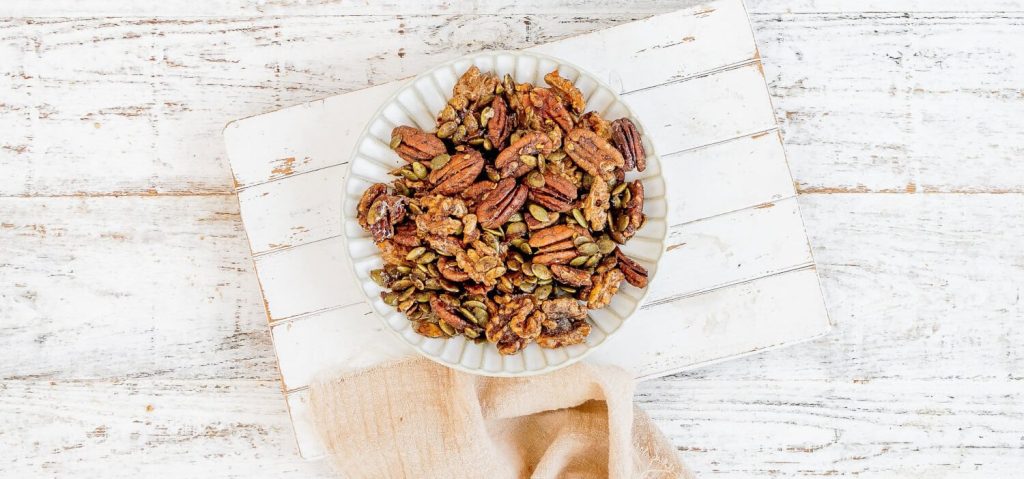 Air Fryer Sweet & Spicy Nuts