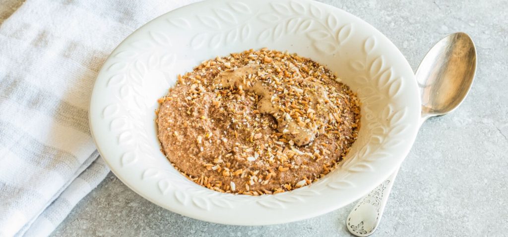 Almond Oat Bran Porridge
