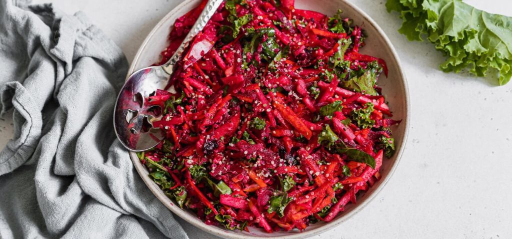 Apple & Beetroot Quinoa Salad