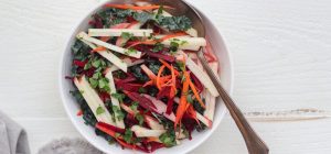Apple, Beetroot & Carrot Slaw