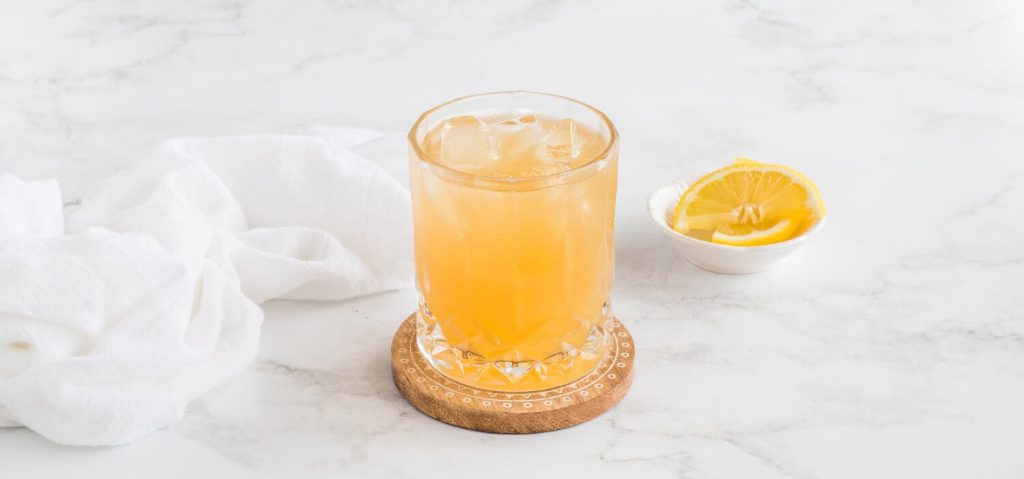 Apple Cider Kombucha Mocktail