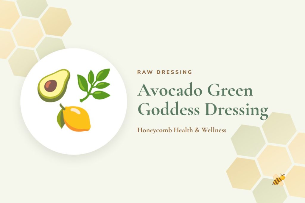 Avocado Green Goddess Dressing
