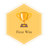 First Win badge, Honeycomb Health & Wellness
