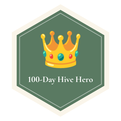 100-Day Hive Hero badge, Honeycomb Health & Wellness