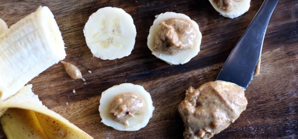 Banana with Almond Butter