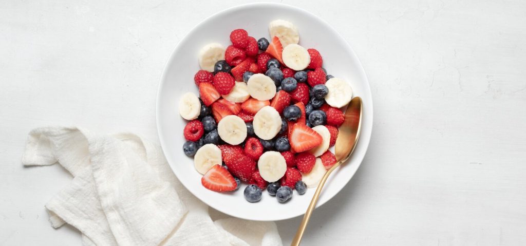 Berry Banana Fruit Salad