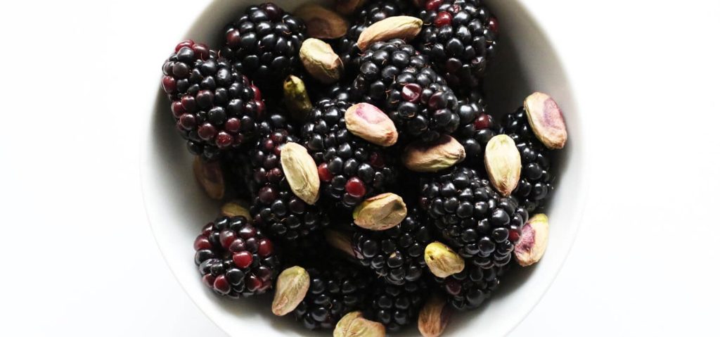 Blackberries & Pistachios