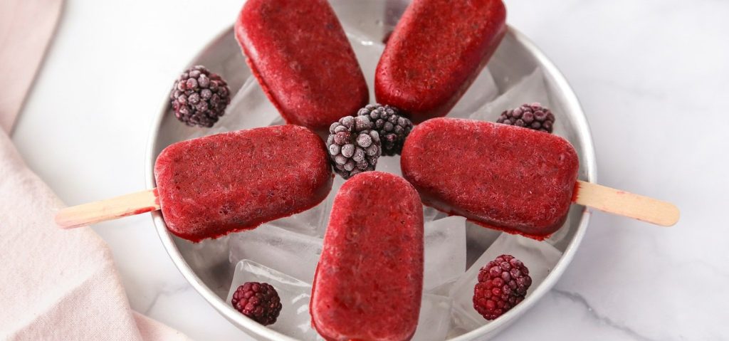Blackberry Popsicles