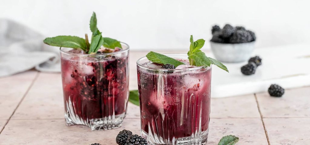 Blackberry Smash Mocktail