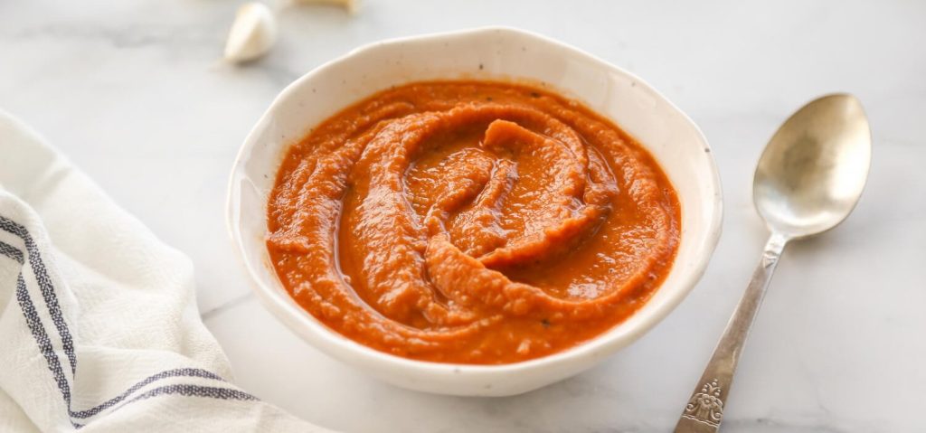 Blended Chickpea Tomato Soup