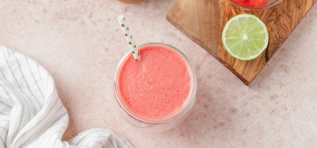 Blended Salty Watermelon Mocktail